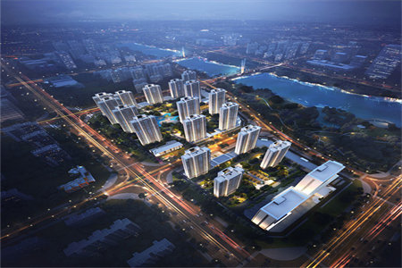 龙都河畔花城3室2厅1卫114m2精装修